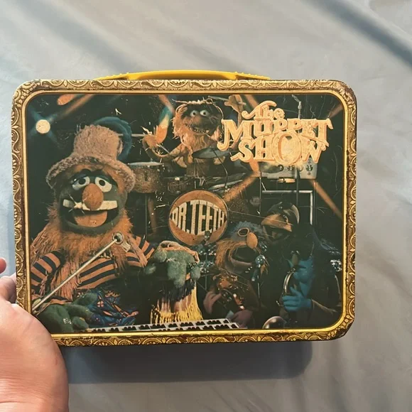 1978 Muppets lunch box with matching thermos - Picture 4 of 13
